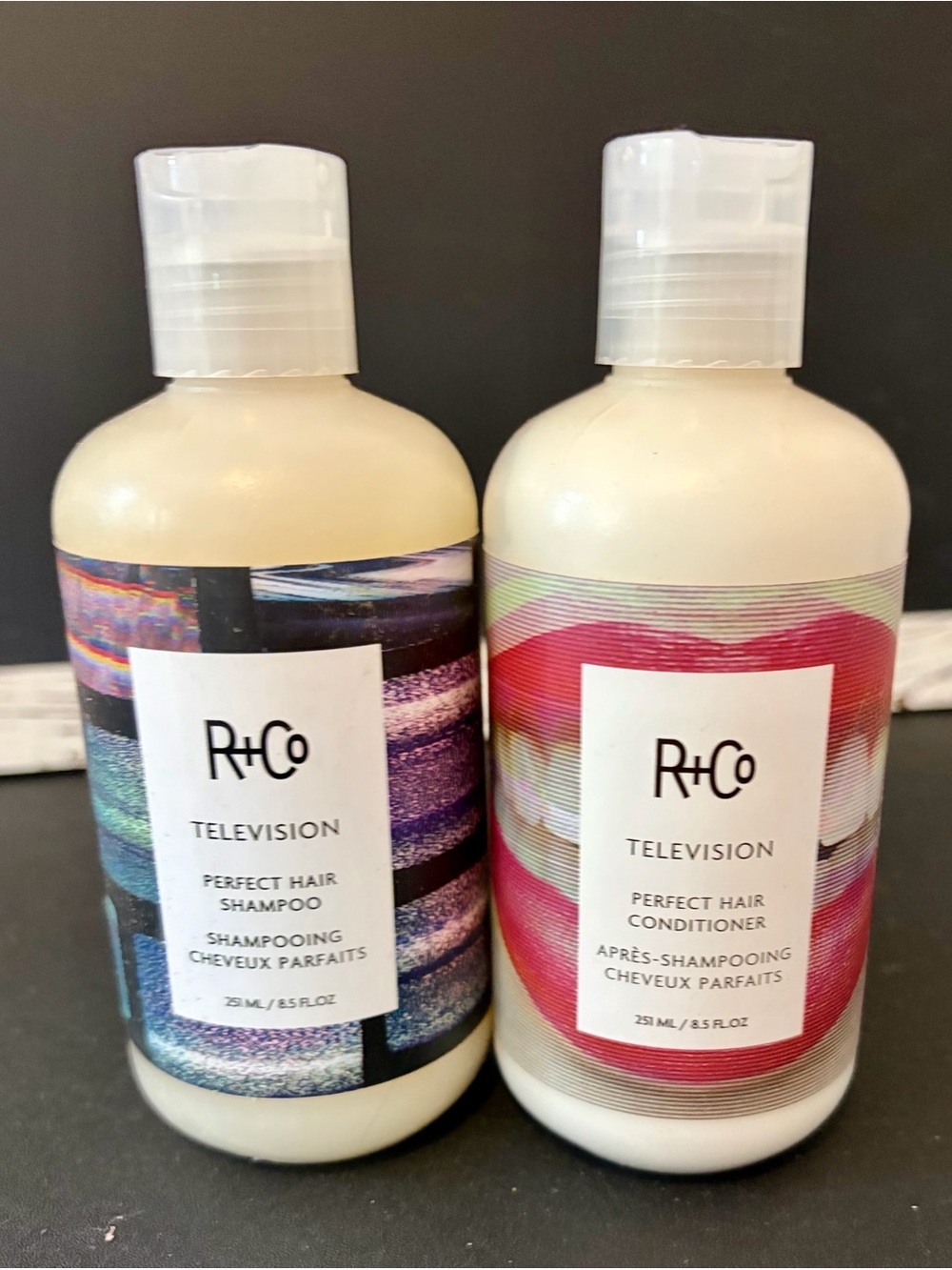 R+Co Television Shampoo Conditioner Set 8.5 oz NEW SEALED